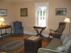 Anchorage, main sitting room looking east (fireplace is west)